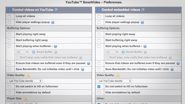 SmartVideo For YouTube Fixes Buffer Problems On Slow Connections