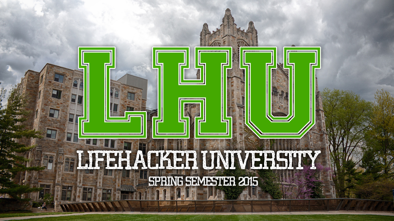 Plan Your Free Online Education At Lifehacker U (January 2015 Edition)