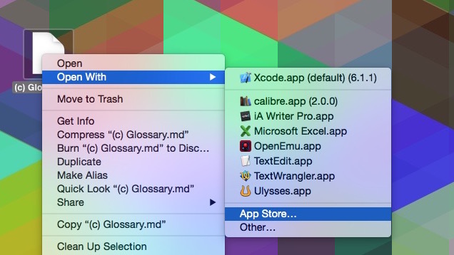 Find The Right App To Open A File Using The App Store On A Mac