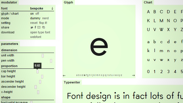 Metaflop Lets You Create And Customise Your Own Fonts For Free