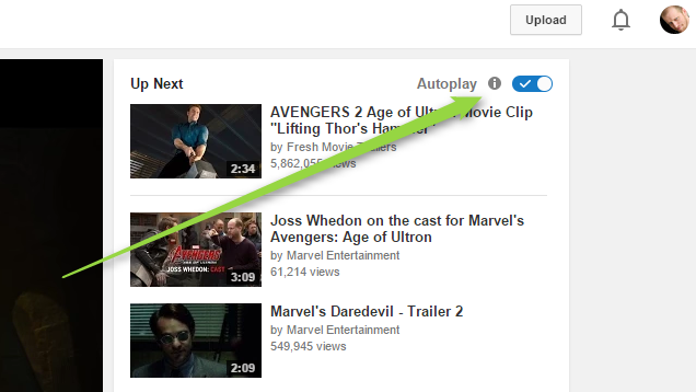 Disable YouTube’s New AutoPlay Feature With This Button