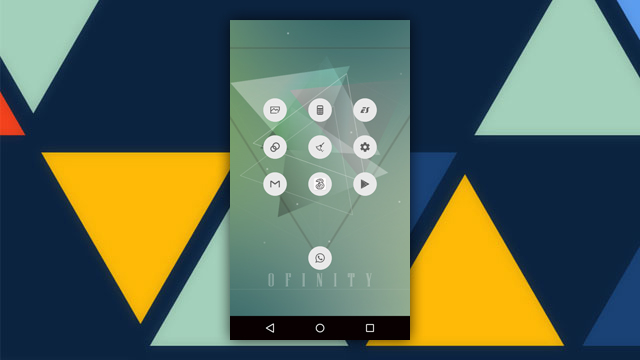 The Ofinity Home Screen