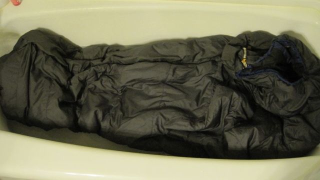 Keep Your Sleeping Bag In Good Shape By Hand Washing In Your Bathtub