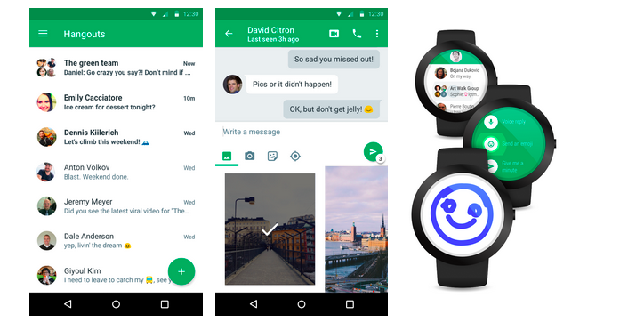 Google Hangouts For Android Gets A New Look, Streamlined Sharing