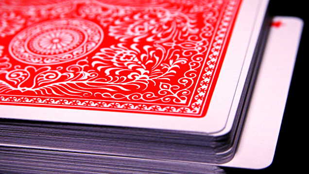 Clean Sticky Playing Cards With Cornflour