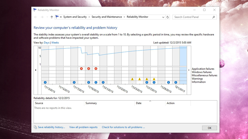 How To Troubleshoot Windows 10 With Reliability Monitor