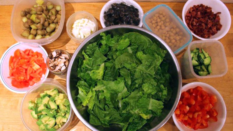 Give Yourself A Night Off Cooking With A Make-Ahead Salad Bar