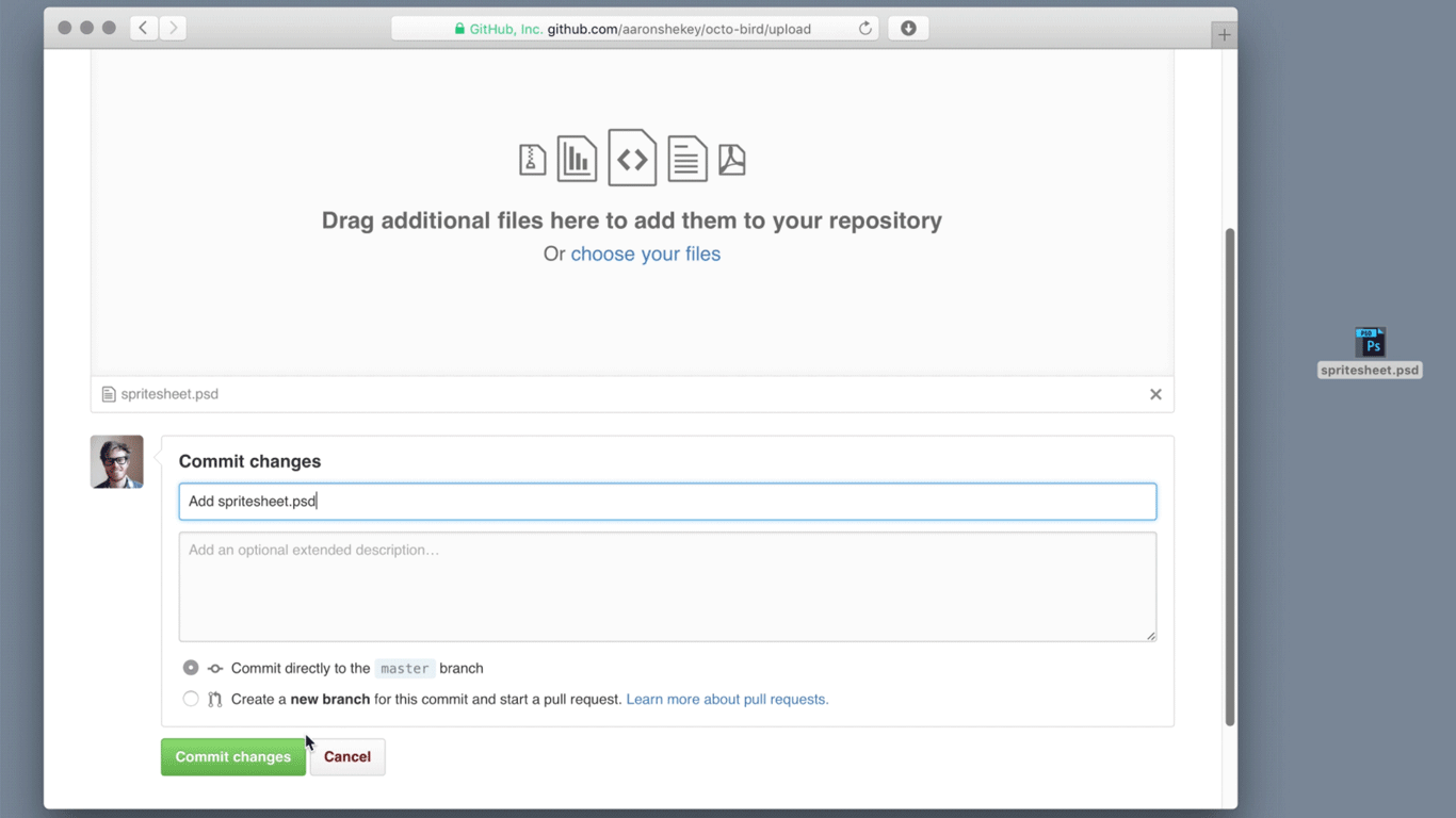 GitHub Adds Browser File Uploading To Hosted Repositories