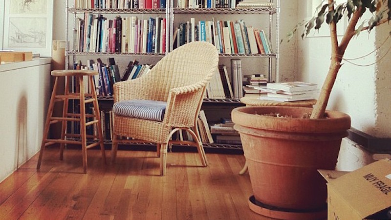 Turn Otherwise Wasted Apartment Space Into A Cosy Reading Nook