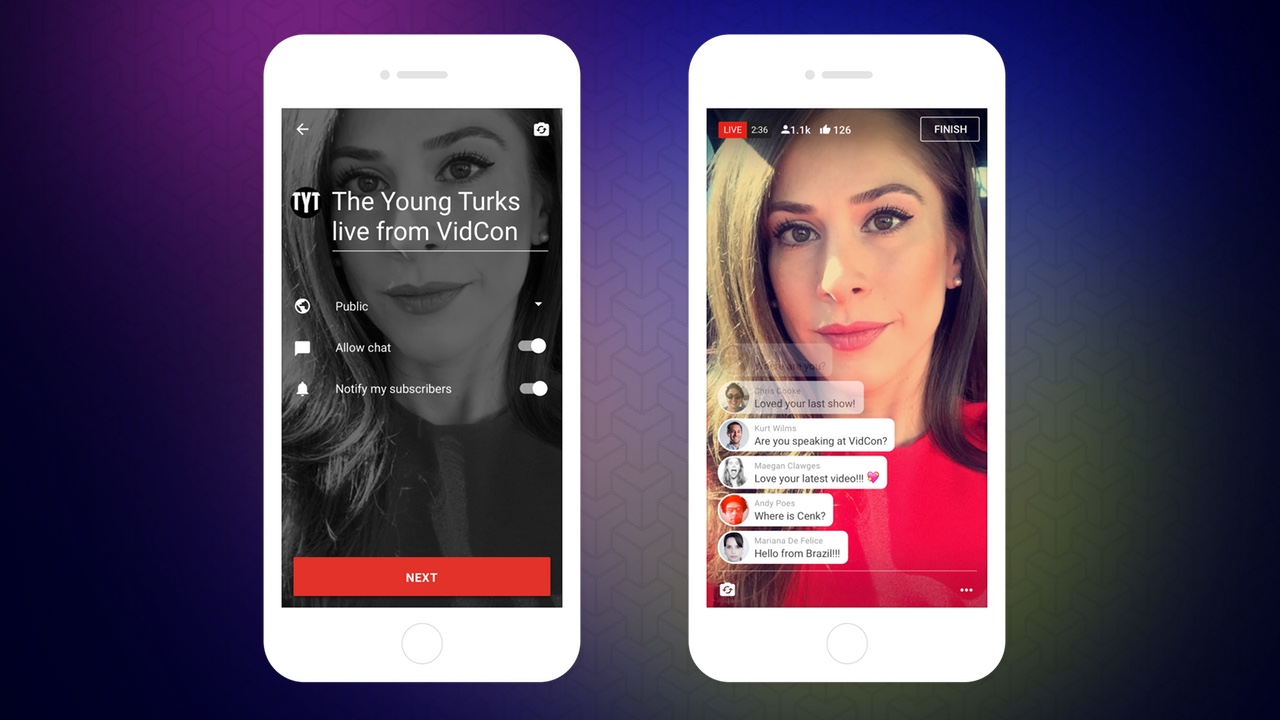 YouTube Adds Live Streaming To Its Mobile App