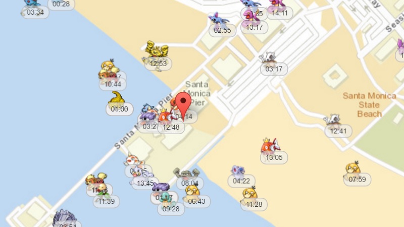 PokeVision Shows You The Real-Time Locations Of Pokemon In Pokemon GO