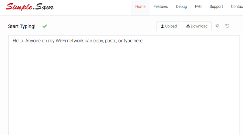 Simple.Savr Makes It Incredibly Easy To Share Files On The Same Wi-Fi Network
