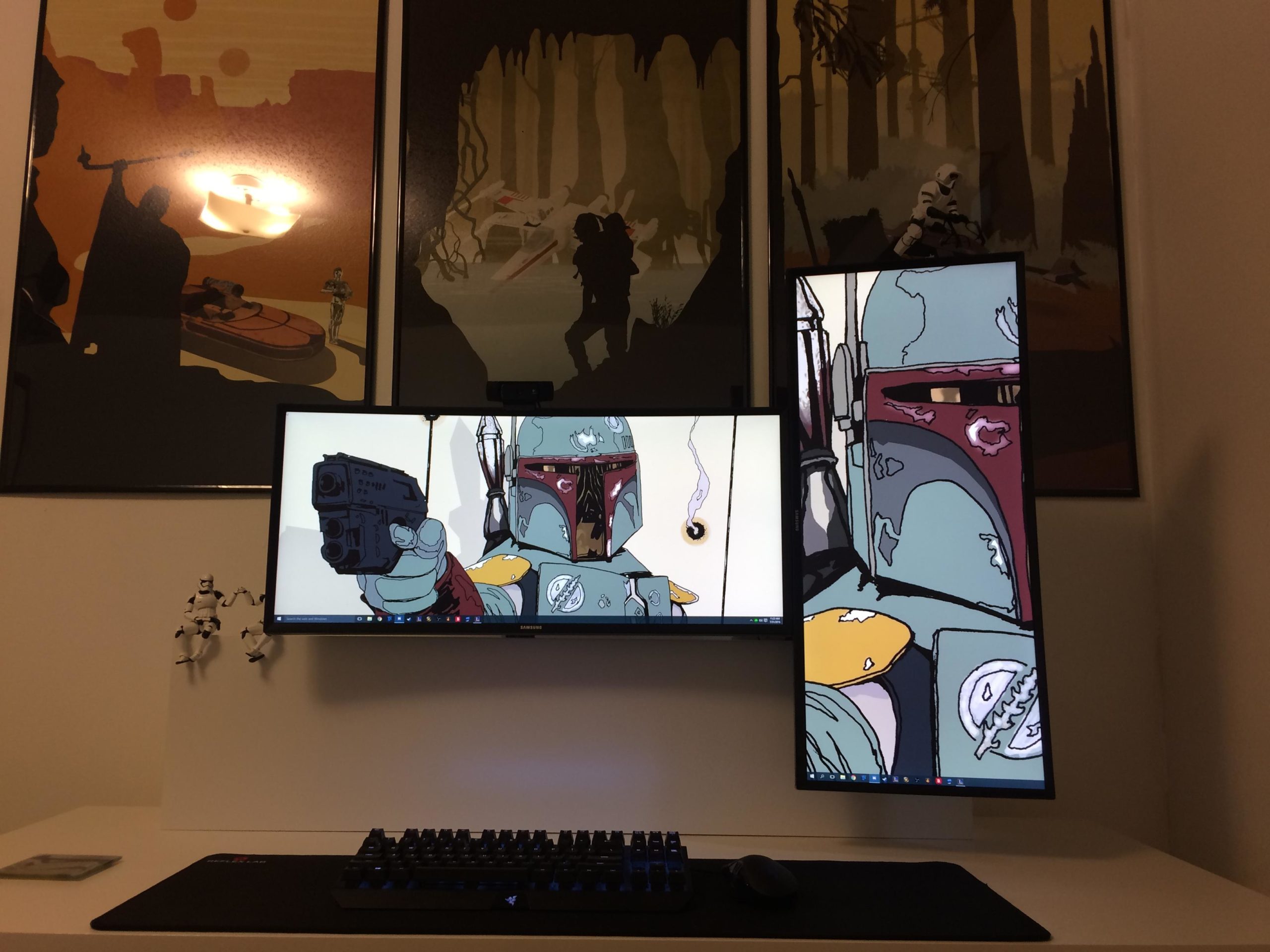 The Double Ultrawide Workspace