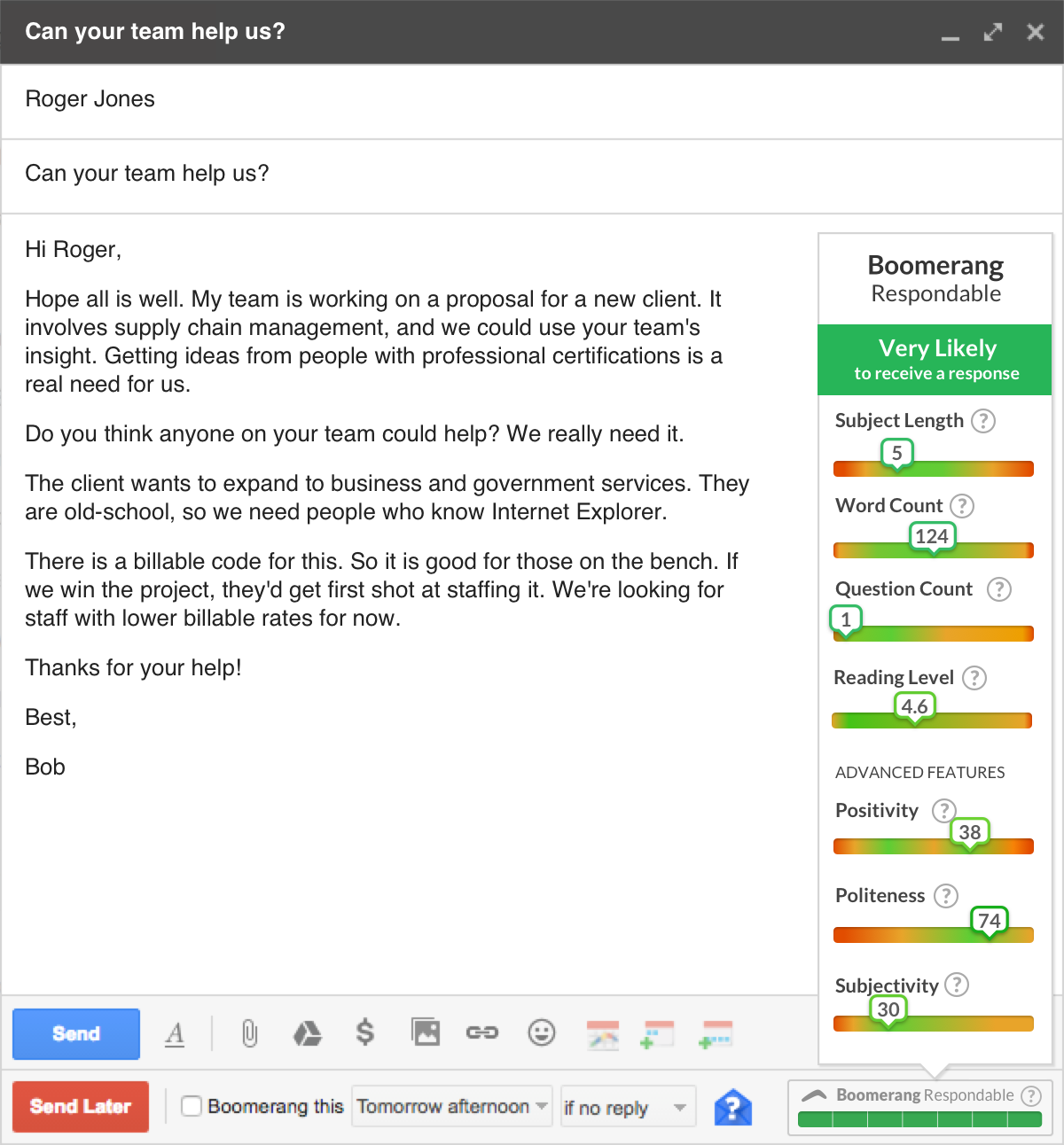 Boomerang’s Respondable Helps You Craft An Email That Will Actually Get A Reply