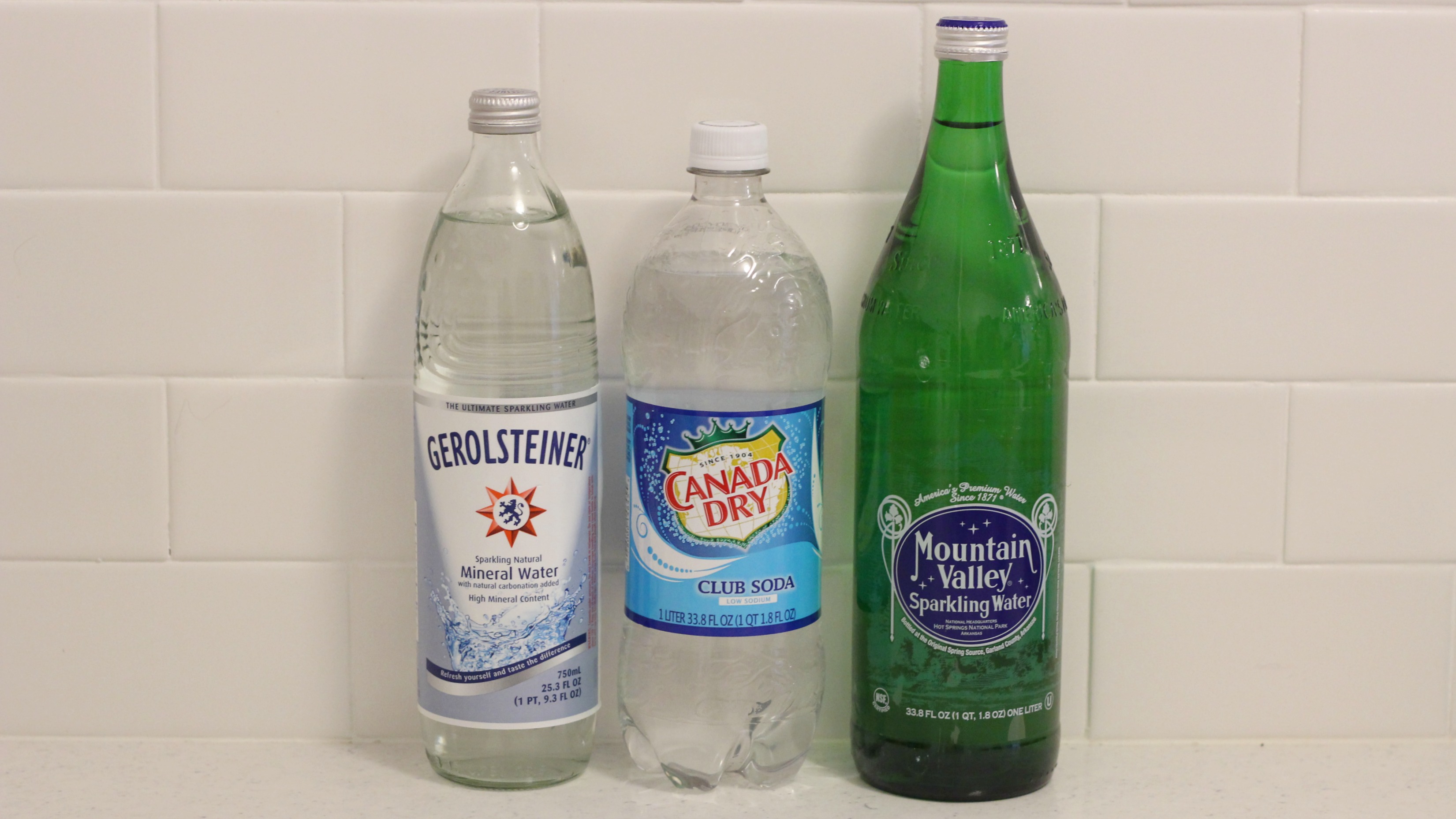 The Difference Between Soda Water and Sparkling Mineral Water
