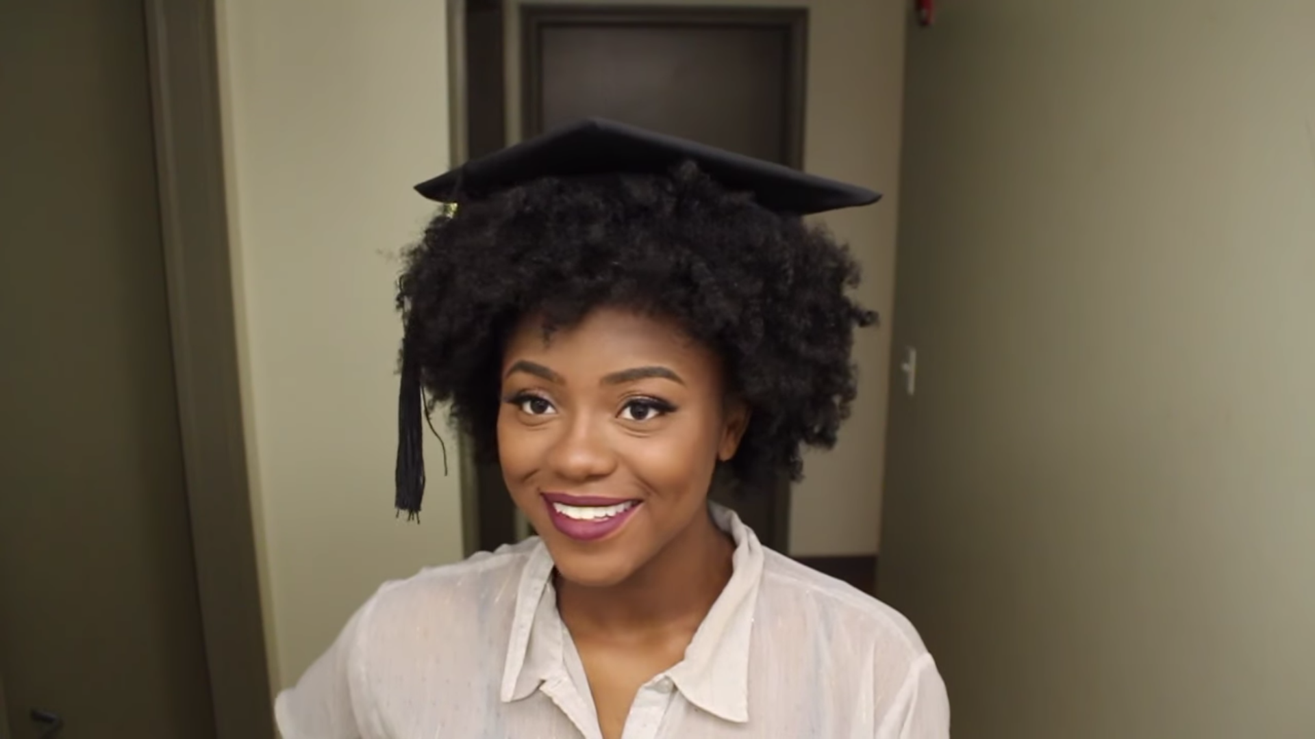 How To Make A Graduation Cap Fit On Kinky Or Curly Hair