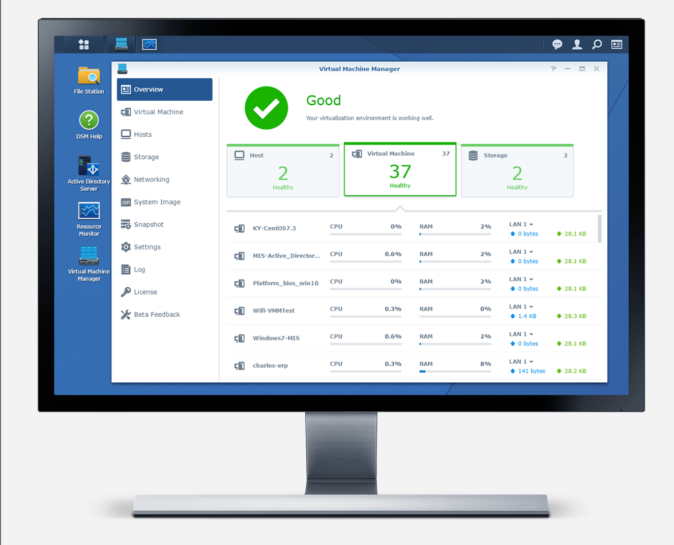 Synology Boosts VM Support With New Virtual Machine Manager