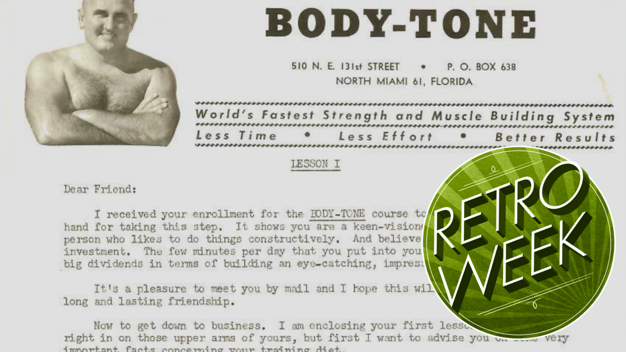 I Tried A Vintage Mail Order Bodybuilding Course And There’s A Reason Nobody Does These Any More