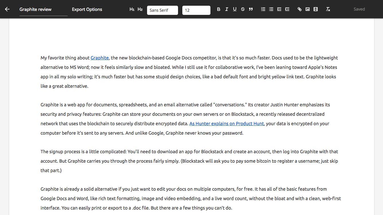 Check Out This Google Docs Competitor