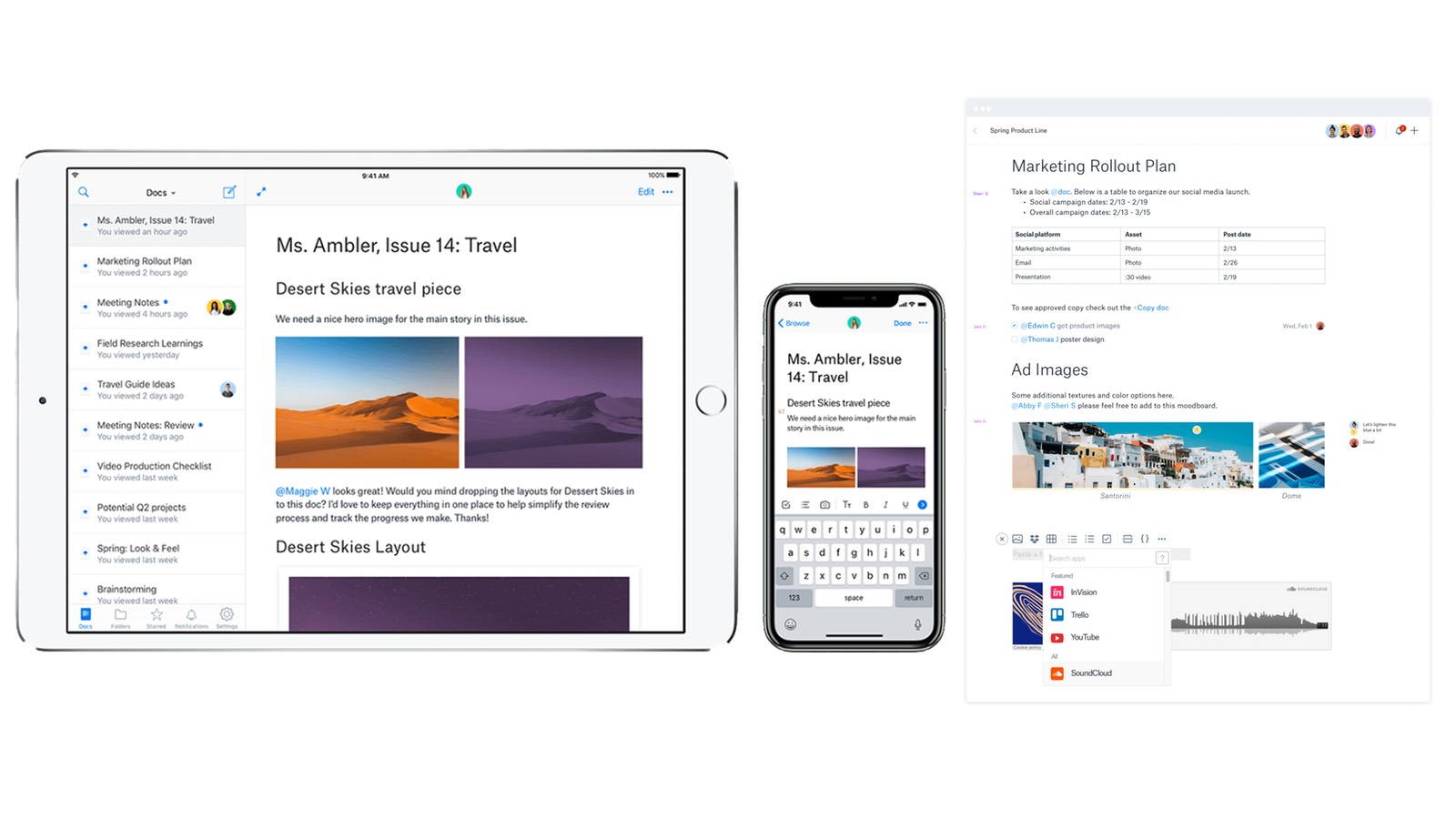 Dropbox Paper – When File Sync And Share Moves To Collaboration