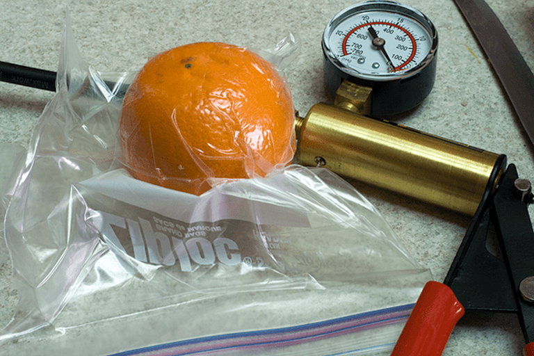 Vacuum-Seal Food With A Bike Pump And Some Ziploc Bags