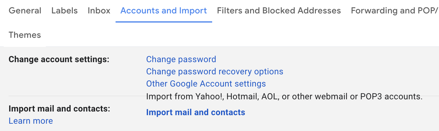 How Do I Import Another Email Account Into Gmail?