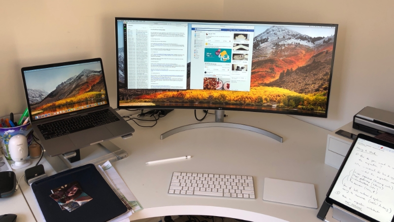 My Life With A Monster 38-Inch Monitor