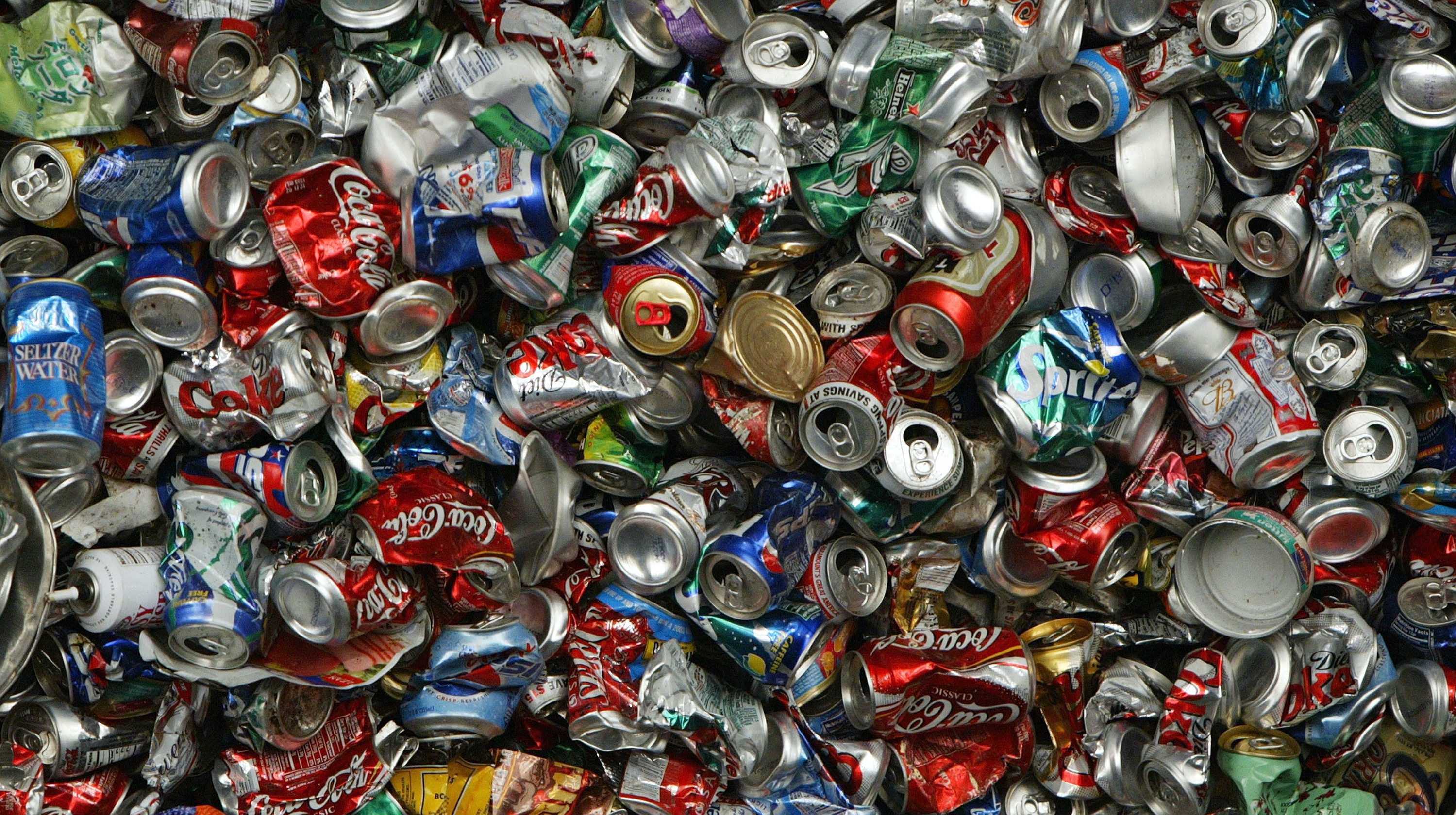 Don’t Crush Cans Before Recycling Them