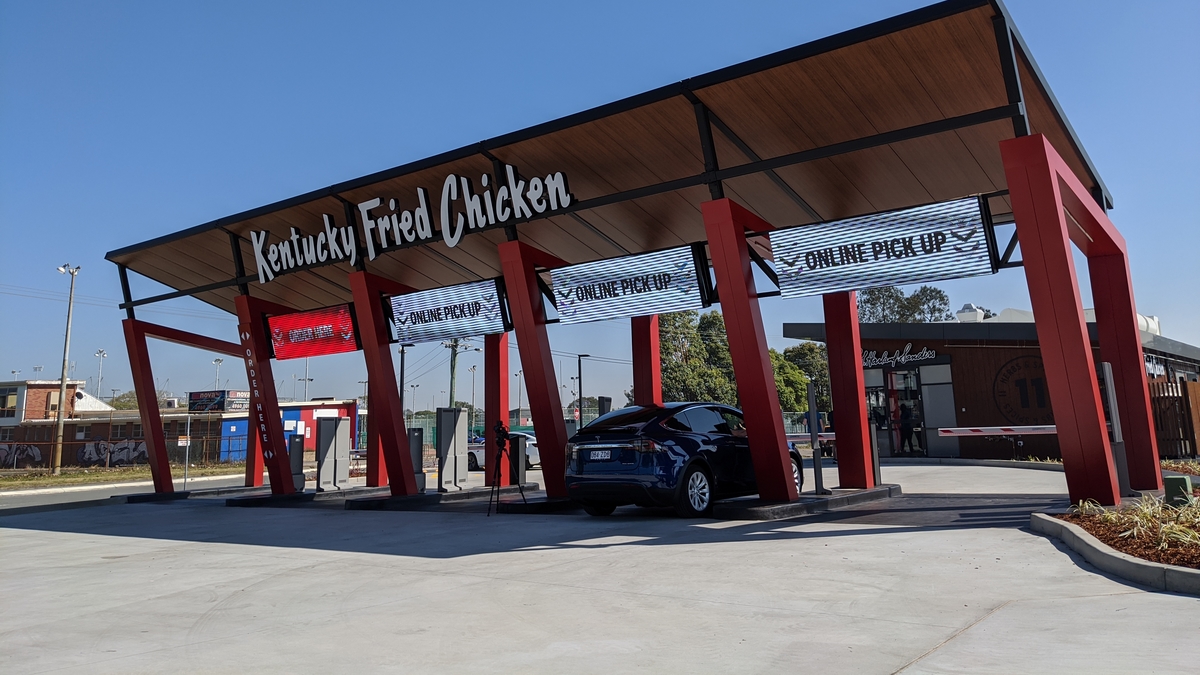How KFC’s Futuristic Drive-Thrus Work In Australia