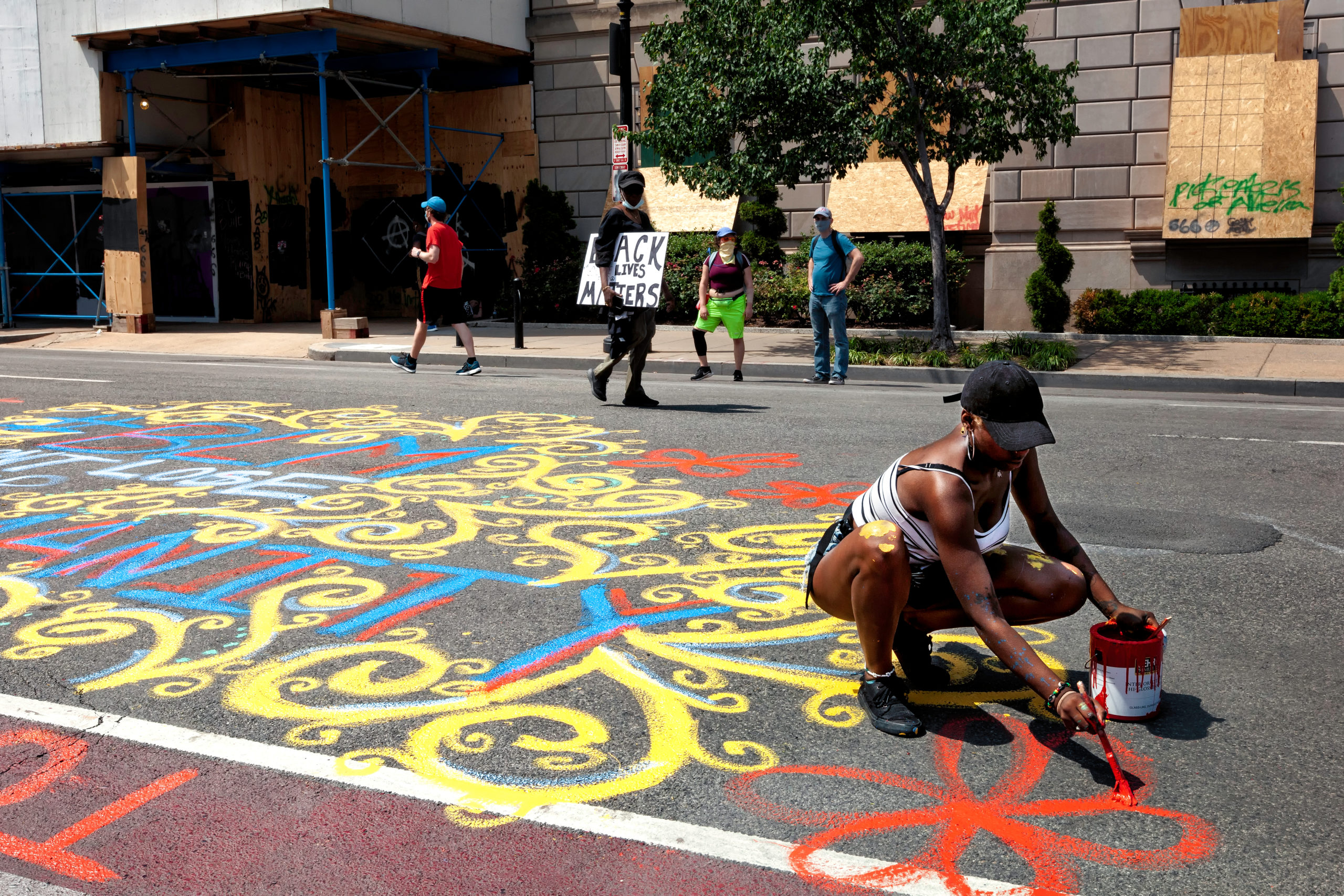 Virtually Visit Black Lives Matter Street Art