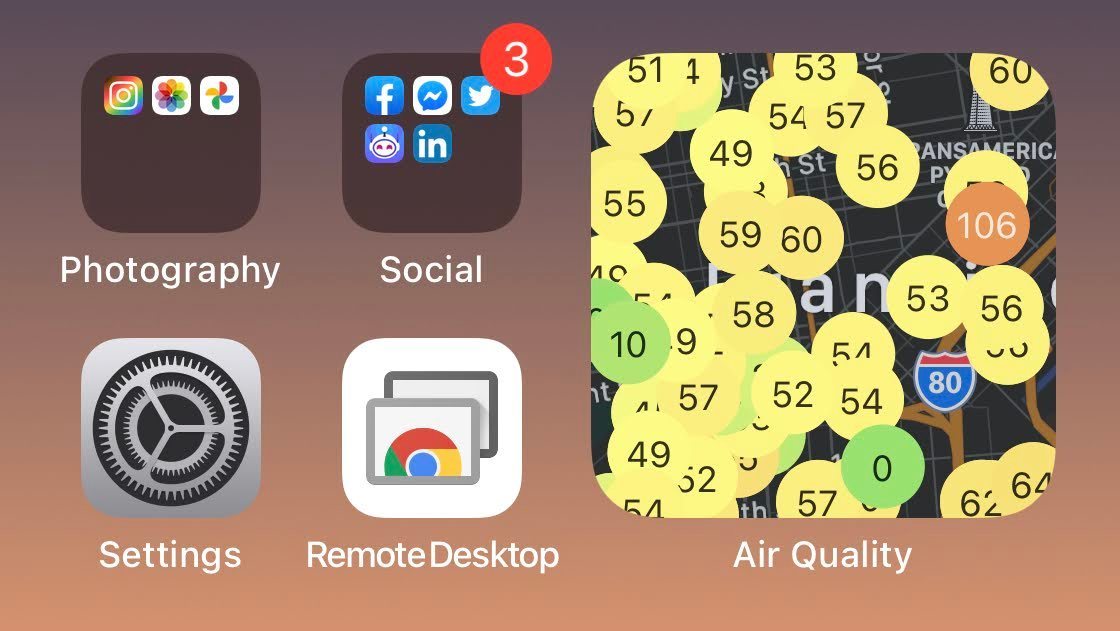 How to Add an Air Quality Widget to iOS 14