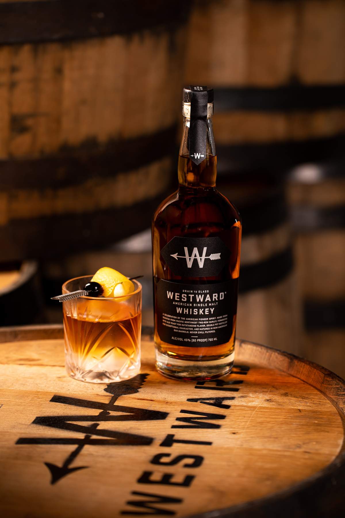 Westward Whiskey Old Fashioned