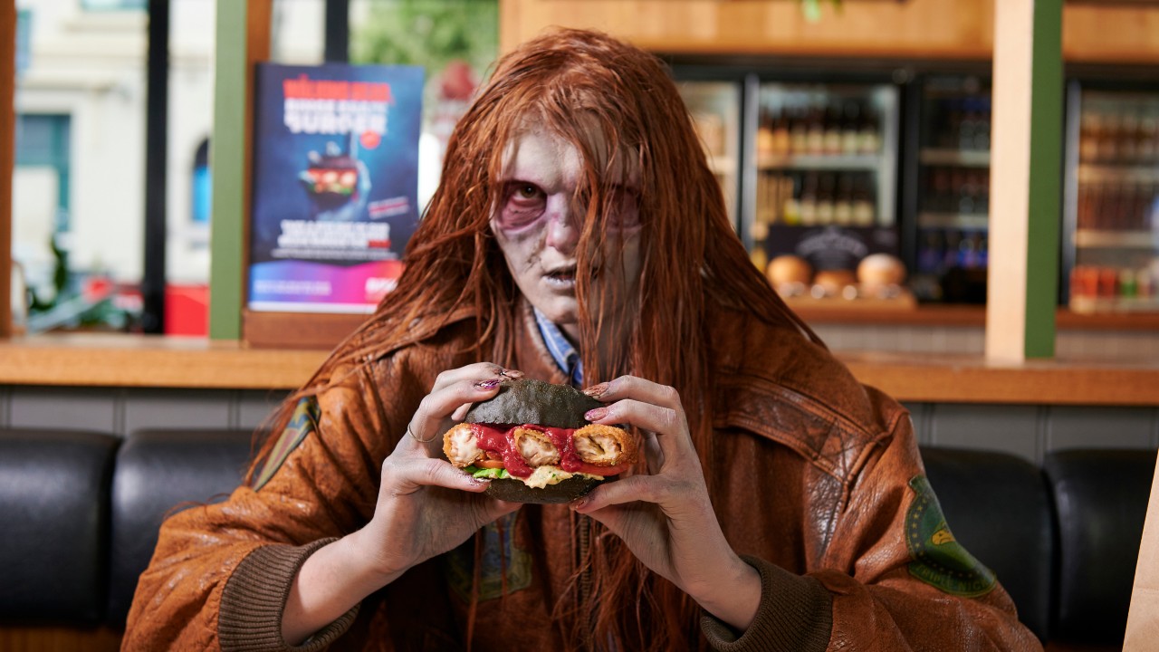 Celebrate The Walking Dead With This New Brain Burger From Grill’d
