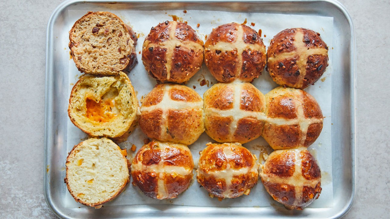 How to Make Jamie Oliver’s Controversial Cheese and Chive Hot Cross Buns