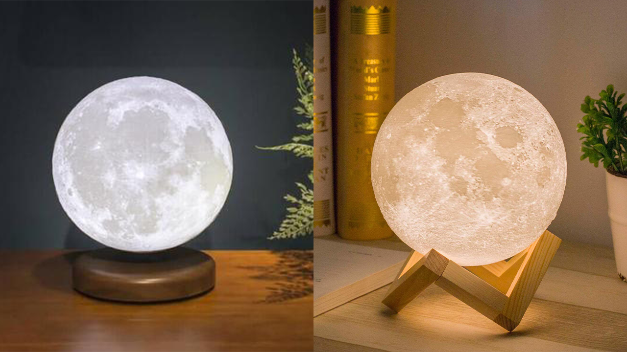 Move Over Sunset Lamps, Moon Lamps are Here to Shine