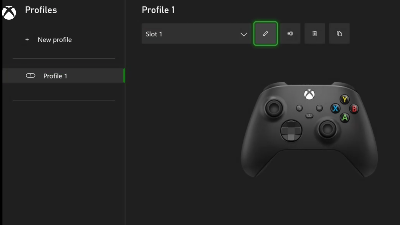 The pencil icon lets you access the option to disable vibration on Xbox controllers. (Screenshot: Pranay Parab)