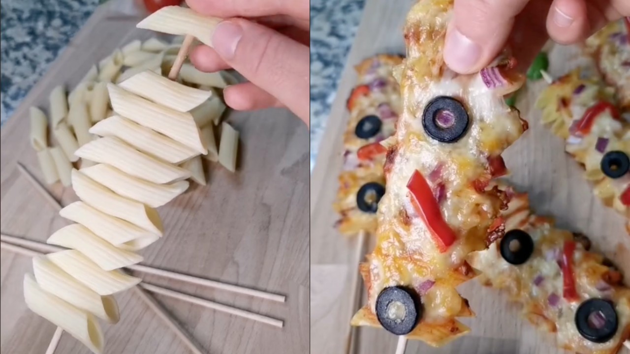 These TikTok Pasta Skewers Are Like An Italian Kebab