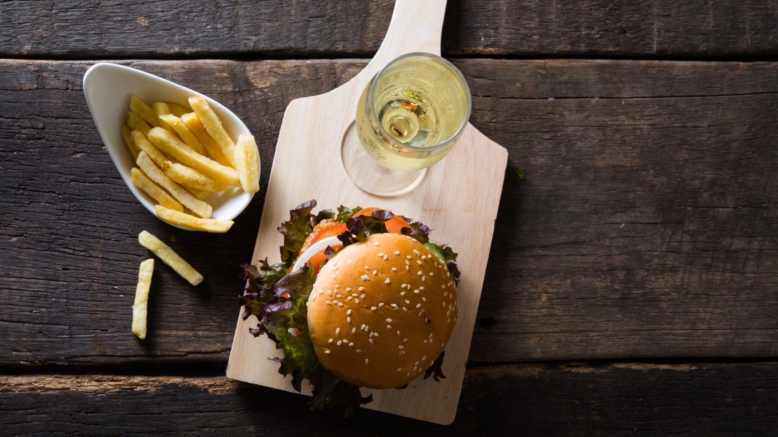 Champagne and Fast Food Are the Perfect Pairing