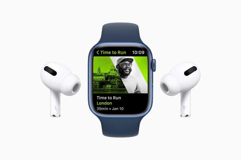 apple fitness+ time to run workouts