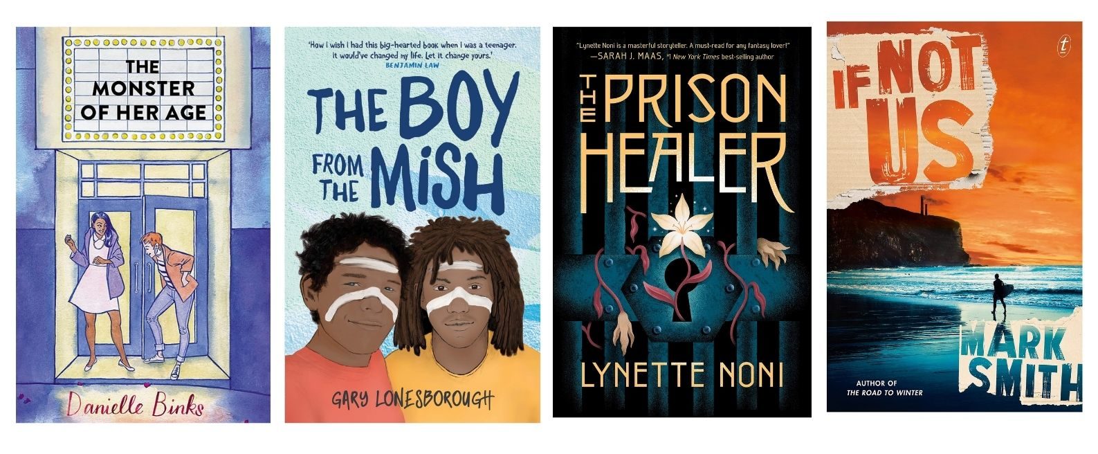 Indie Book Award Nominees for Young Adult Fiction